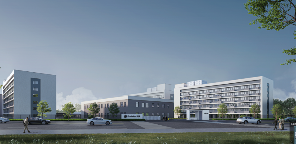 河北晟世亿辉新能源零碳智能产业园项目效果展示图